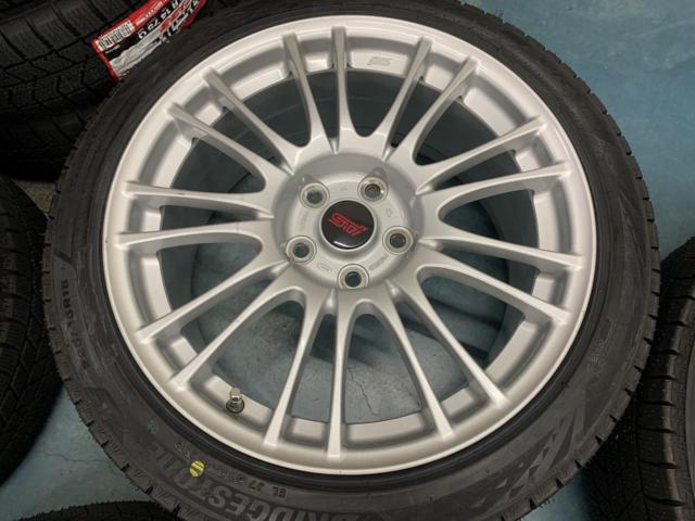 STI(エスティーアイ)  BBS製RV739   + BRIDGESTONE(ブリヂストン)  BRIDGESTONE BLIZZAK VRX3 225/45R18 4本セット
