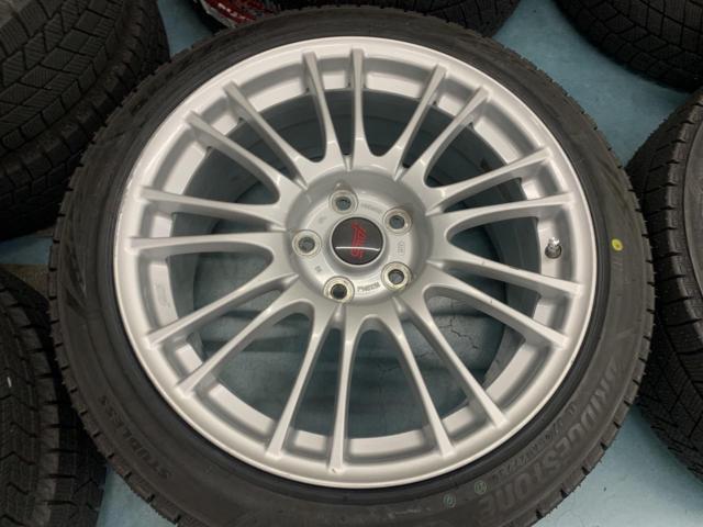 STI(エスティーアイ)  BBS製RV739   + BRIDGESTONE(ブリヂストン)  BRIDGESTONE BLIZZAK VRX3 225/45R18 4本セット