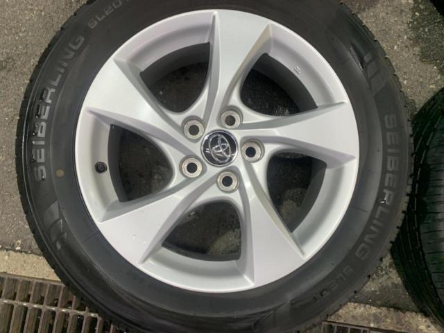 トヨタ純正(TOYOTA)  【トヨタ純正】C-HR純正アルミホイール +【SEIBERLING】 SL201 215/60R17 4本セット
