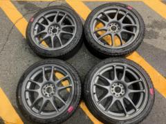 【WORK】 EMOTION CR Kai アルミホイール 4本セット  +  【BRIDGESTONE】BLIZZAK VRX3 225/40R18 4本セット