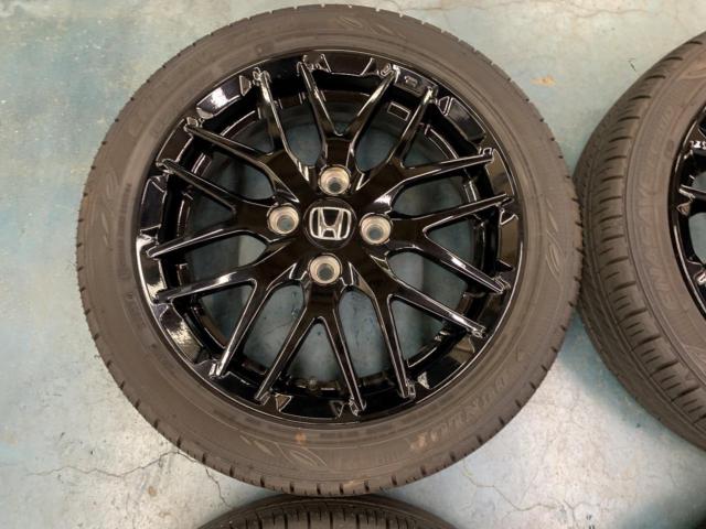 【ホンダ純正】 N-ONE(JG3)純正ホイール + 【DUNLOP】ENASAVE EC300 165/55R15 4本セット
