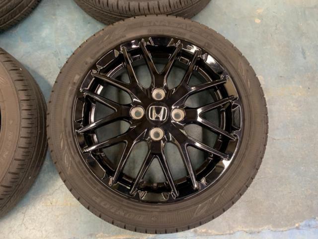 【ホンダ純正】 N-ONE(JG3)純正ホイール + 【DUNLOP】ENASAVE EC300 165/55R15 4本セット