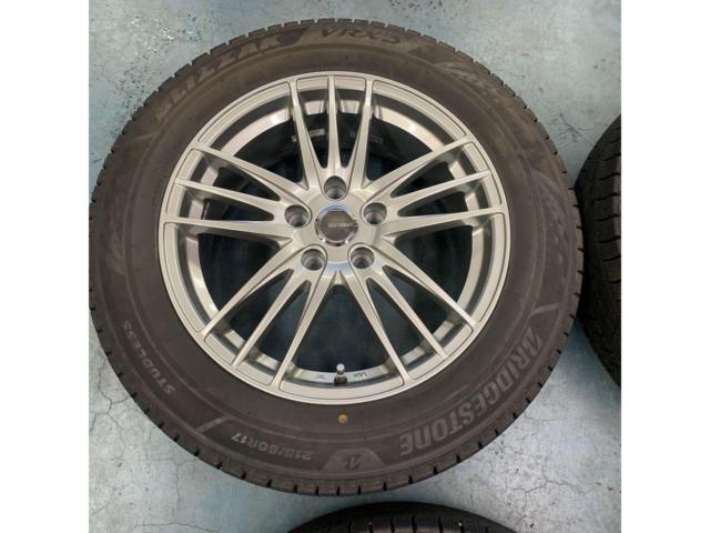 【BRIDGESTONE】ECO FORME CRS SE-18 + 【BRIDGESTONE】BLIZZAK VRX3 215/60R17 4本セット