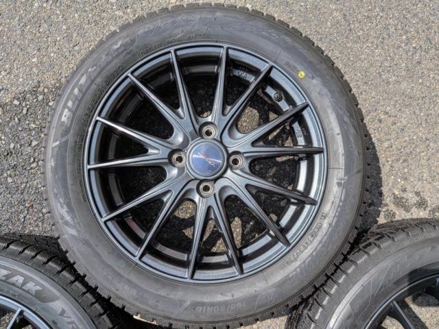 weds VELVA SPORTⅡ + BRIDGESTONE BLIZZAK VRX3 165/60R15 4本セット