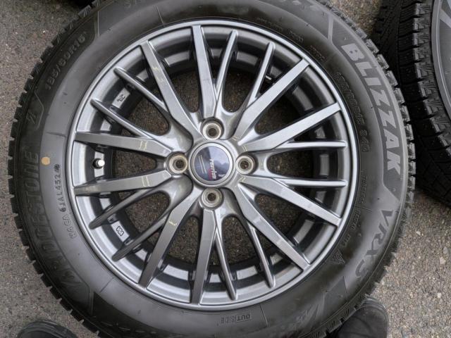 【weds(ウェッズ)】 RAVRION + BRIDGESTONE(ブリヂストン) VRX3 185/60R15 84Q