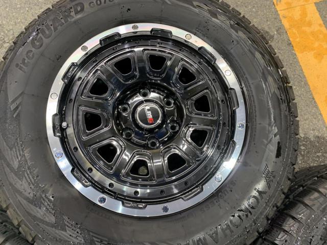 Lehrmeister(レアマイスター)  LMG DS-10  + YOKOHAMA(ヨコハマ) 【YOKOHAMA】 iceGuard G075 265/65R17 4本セット