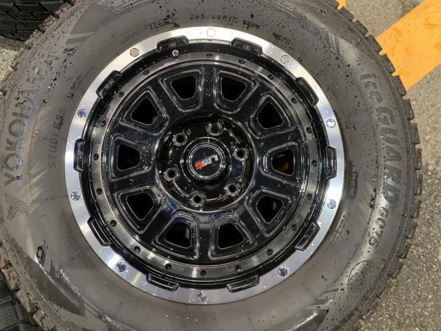 Lehrmeister(レアマイスター)  LMG DS-10  + YOKOHAMA(ヨコハマ) 【YOKOHAMA】 iceGuard G075 265/65R17 4本セット