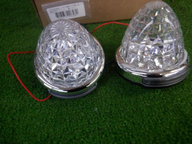 メーカー不明 トラック用 丸型LEDサイドマーカーライト
