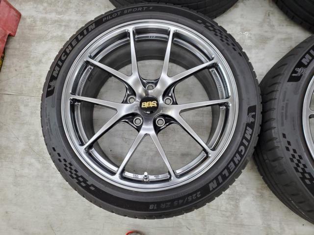 7BBS(ビービーエス)  RI-A【025+007】  + MICHELIN(ミシュラン) PILOT SPORT5