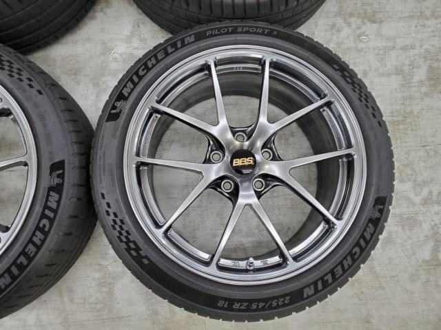 7BBS(ビービーエス)  RI-A【025+007】  + MICHELIN(ミシュラン) PILOT SPORT5