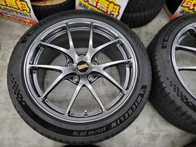 7BBS(ビービーエス)  RI-A【025+007】  + MICHELIN(ミシュラン) PILOT SPORT5