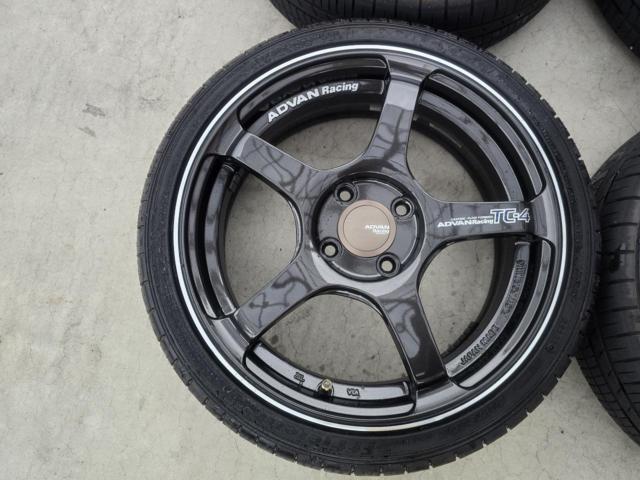 1YOKOHAMA(ヨコハマ) ADVAN Racing(アドバンレーシング) TC-4  + GOODYEAR(グッドイヤー) EfficientGrip comfort