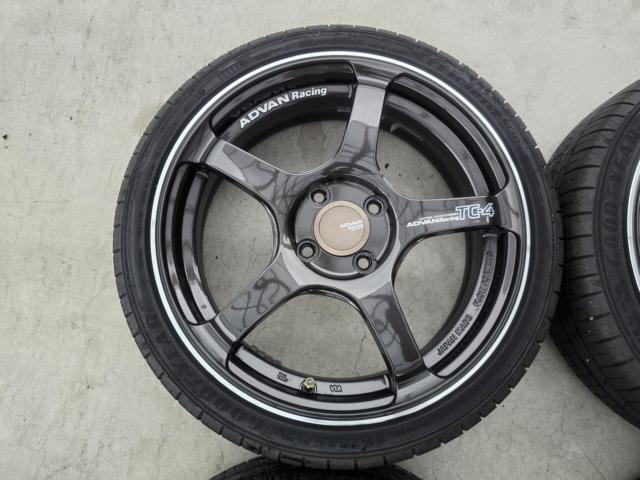 1YOKOHAMA(ヨコハマ) ADVAN Racing(アドバンレーシング) TC-4  + GOODYEAR(グッドイヤー) EfficientGrip comfort