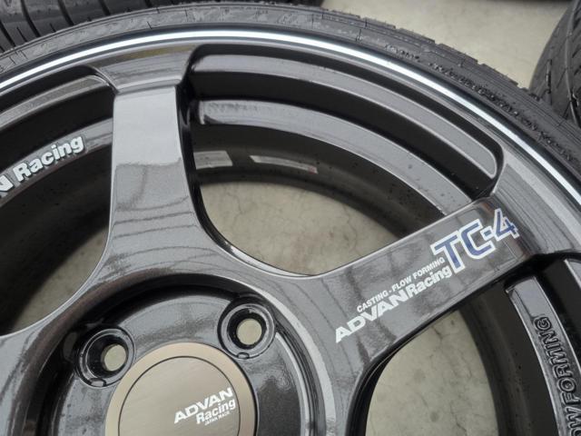 1YOKOHAMA(ヨコハマ) ADVAN Racing(アドバンレーシング) TC-4  + GOODYEAR(グッドイヤー) EfficientGrip comfort