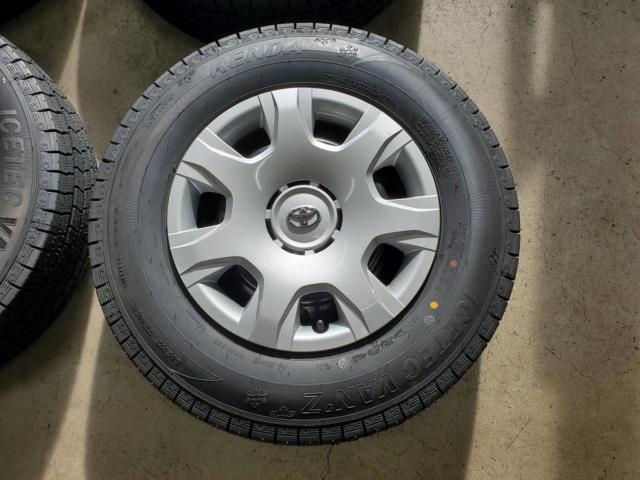 8トヨタ純正(TOYOTA)  200系ハイエース純正スチールホイール  + KENDA(ケンダ) ICETEC VAN’Z WR01