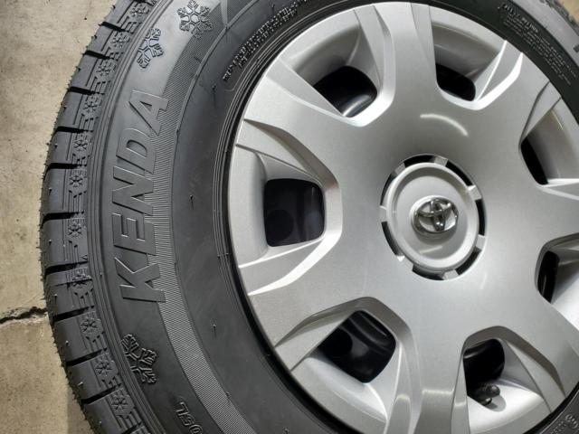 8トヨタ純正(TOYOTA)  200系ハイエース純正スチールホイール  + KENDA(ケンダ) ICETEC VAN’Z WR01