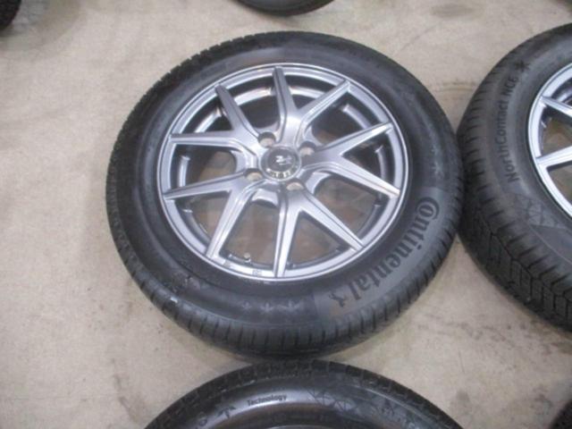 ☆処分特価☆Zemist m5スポークホイール  + Continental(コンチネンタル) NorthContact NC6 175/65R15 4本セット