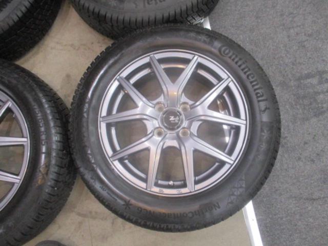 ☆処分特価☆Zemist m5スポークホイール  + Continental(コンチネンタル) NorthContact NC6 175/65R15 4本セット