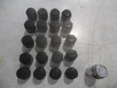 BBS ブラックナット + メーカー不明ロックナット 20個