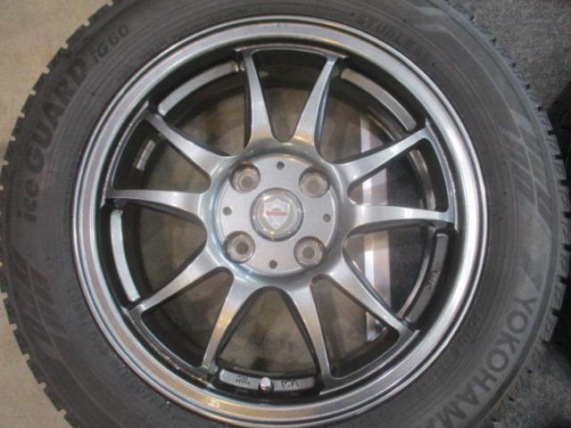 Lehrmeister(レアマイスター) ESTROSA EST-5T+ YOKOHAMA ice GUARD iG60 175/65R15 4本セット