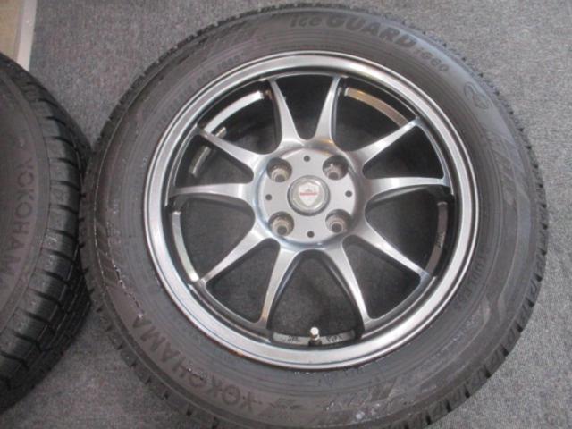 Lehrmeister(レアマイスター) ESTROSA EST-5T+ YOKOHAMA ice GUARD iG60 175/65R15 4本セット