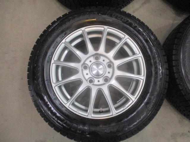☆処分特価☆weds ravrion+GOODYEAR ICENAVI8 195/65R15 4本セット