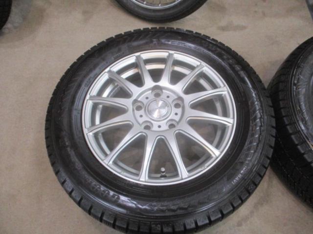☆処分特価☆weds ravrion+GOODYEAR ICENAVI8 195/65R15 4本セット