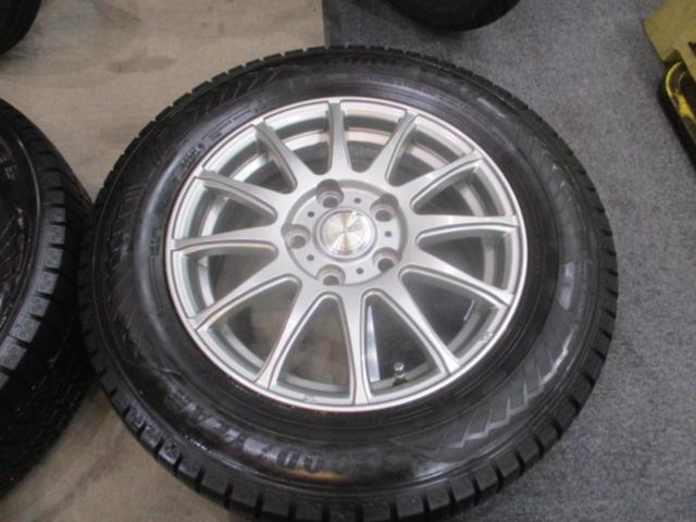 ☆処分特価☆weds ravrion+GOODYEAR ICENAVI8 195/65R15 4本セット
