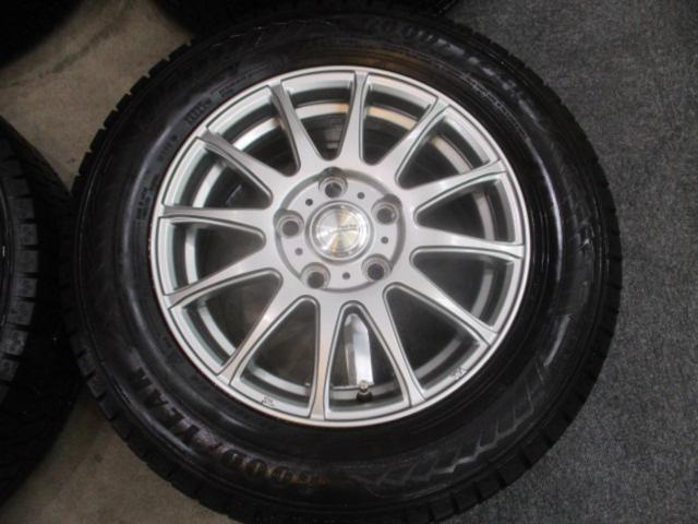 ☆処分特価☆weds ravrion+GOODYEAR ICENAVI8 195/65R15 4本セット