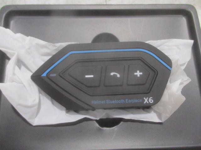 メーカー不明 ヘルメットBluetoothヘッドセット/インカム X6