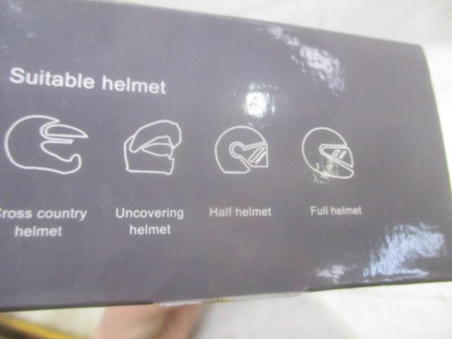 メーカー不明 ヘルメットBluetoothヘッドセット/インカム X6