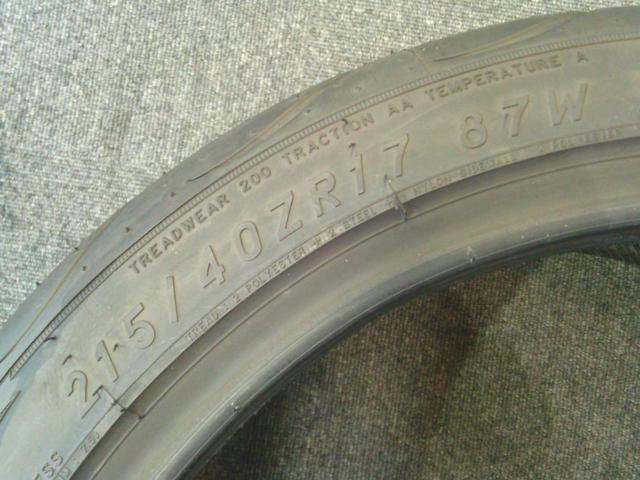 FEDERAL 595RS-PRO 215/40ZR17 2本