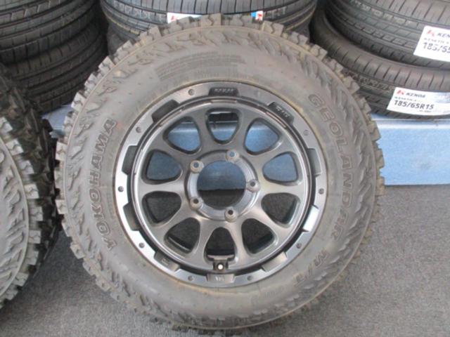 MOTOR FARM D10  + YOKOHAMA GEOLANDAR M/T G003 185/85R16 4本セット