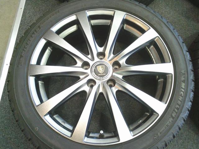 MARUKA SERVICE MANARAY SPORT EUROSPEED X10  + MICHELIN(ミシュラン) X-ICE SNOW 215/45R18
