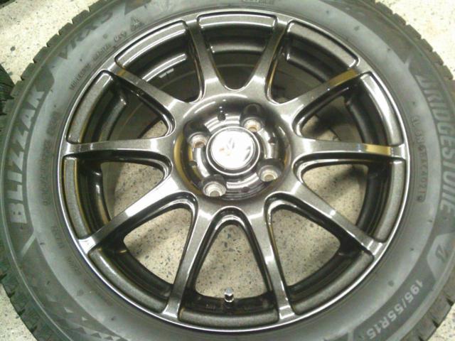 BADX(バドックス) 632 LOXARNY LOXARNY SPORT RS-10  + BRIDGESTONE(ブリヂストン) BLIZZAK VRX3 195/55R15