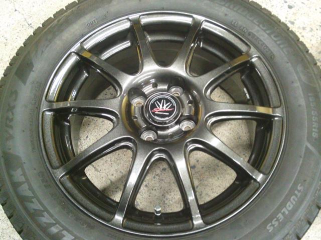 BADX(バドックス) 632 LOXARNY LOXARNY SPORT RS-10  + BRIDGESTONE(ブリヂストン) BLIZZAK VRX3 195/55R15