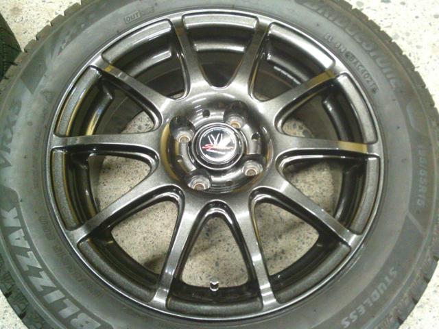 BADX(バドックス) 632 LOXARNY LOXARNY SPORT RS-10  + BRIDGESTONE(ブリヂストン) BLIZZAK VRX3 195/55R15