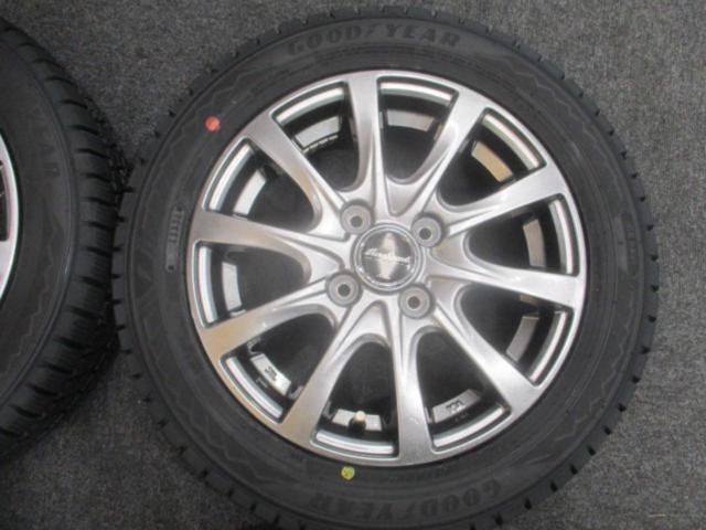 MANARAY SPORT(マナレースポーツ) EuroSpeed V25  + GOODYEAR(グッドイヤー) ICE NAVI8 155/65R14 4本セット