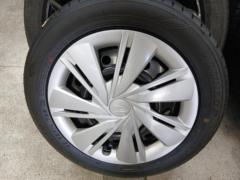 ダイハツ純正 ミライース 純正スチール+DUNLOP ENASAVE EC300+