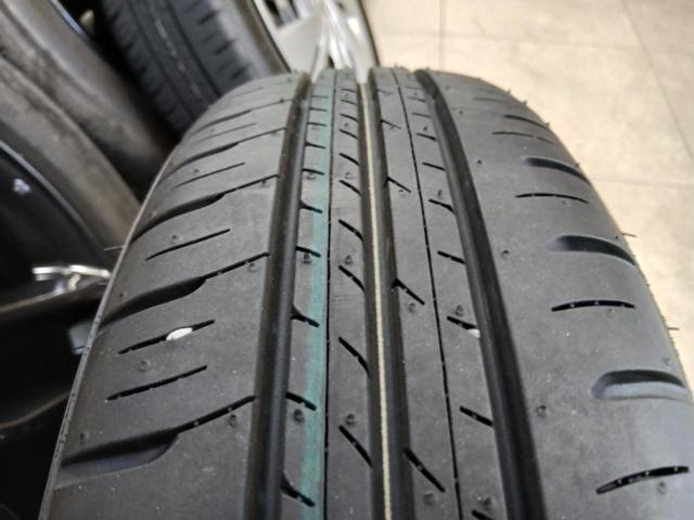 ダイハツ純正 ミライース 純正スチール+DUNLOP ENASAVE EC300+
