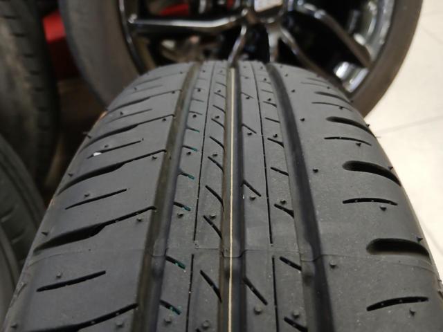 ダイハツ純正 ミライース 純正スチール+DUNLOP ENASAVE EC300+