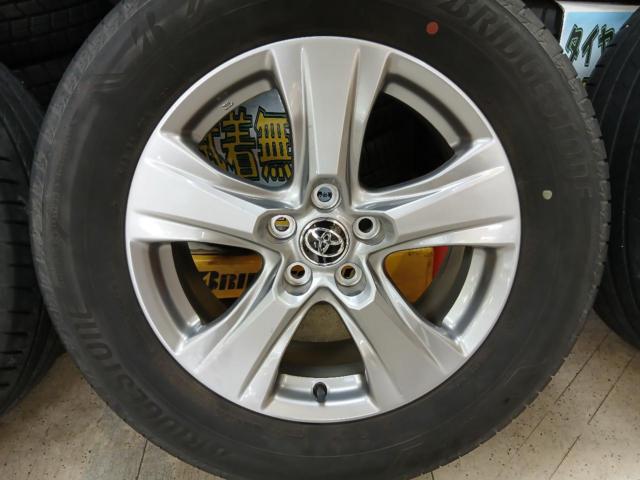 トヨタ純正 RAV4 Xグレード 純正アルミ+BRIDGESTONE ALENZA001