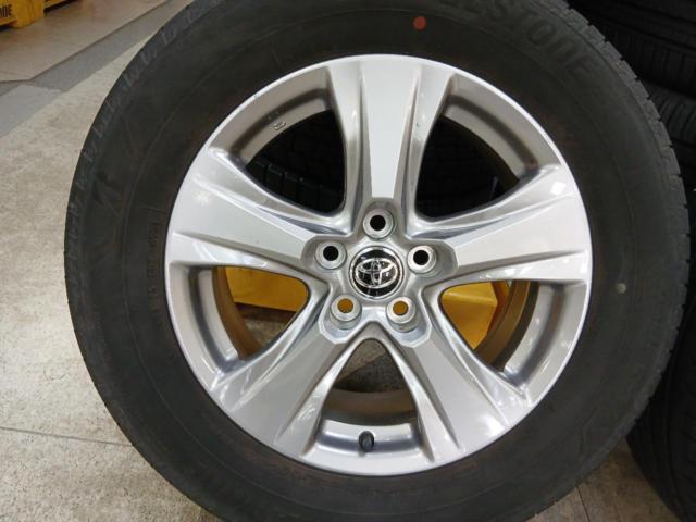 トヨタ純正 RAV4 Xグレード 純正アルミ+BRIDGESTONE ALENZA001