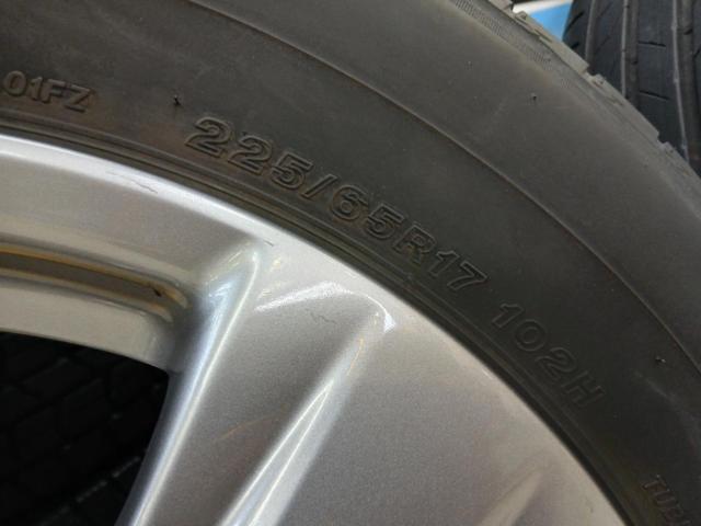 トヨタ純正 RAV4 Xグレード 純正アルミ+BRIDGESTONE ALENZA001