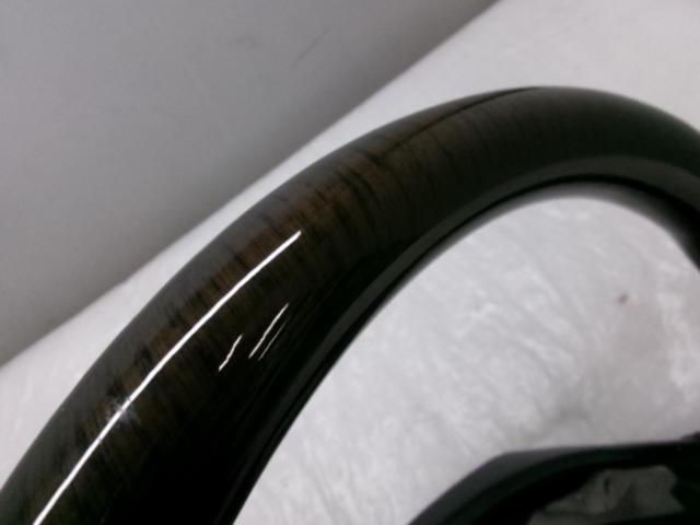 REAL ガングリップステアリング ウッド&レザー