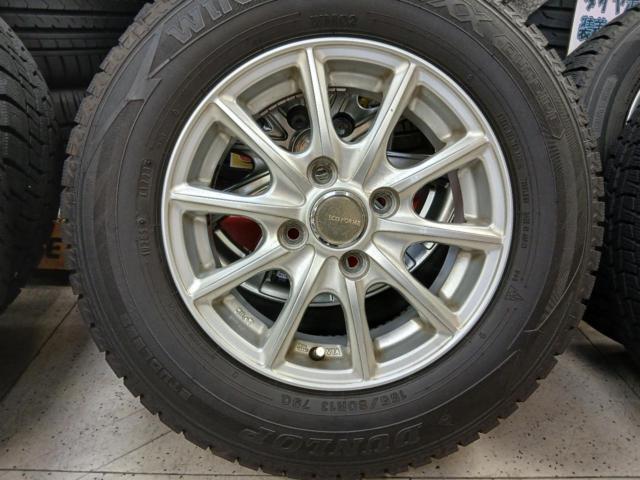 BRIDGESTONE ECO FORME SE-15+DUNLOP WINTERMAXX WM02