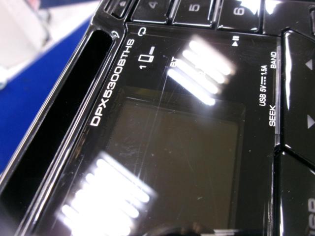 200mm wide Suzuki genuine option
Made KENWOOD
DPX5300BTHS