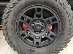 USトヨタ純正 TRD OP純正アルミ+YOKOHAMA GEOLANDAR M/T G003