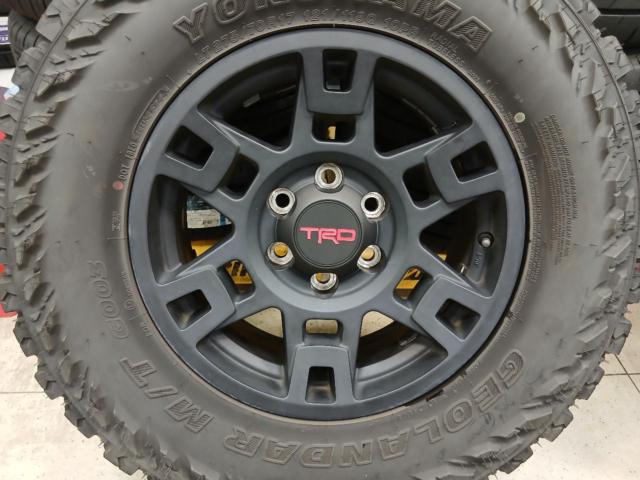 USトヨタ純正 TRD OP純正アルミ+YOKOHAMA GEOLANDAR M/T G003