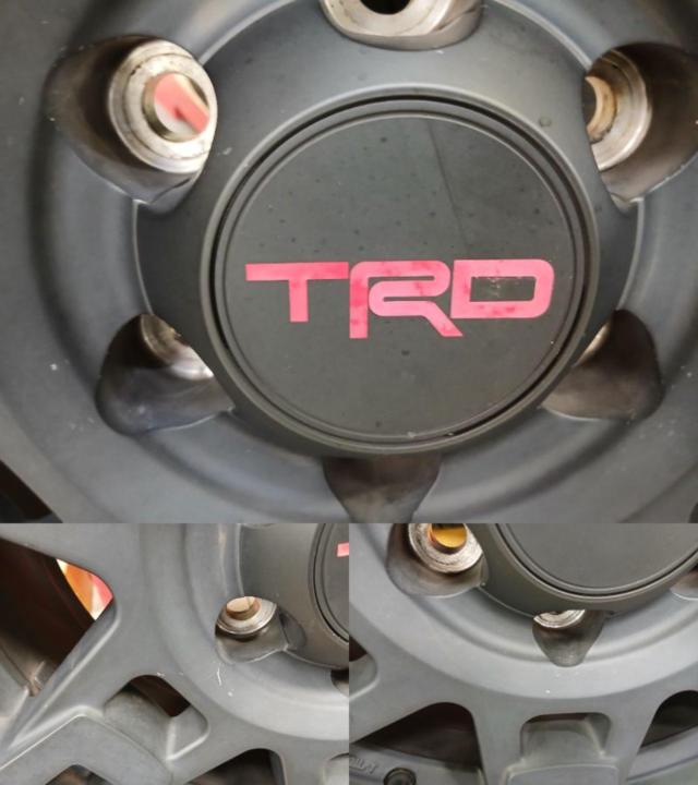 USトヨタ純正 TRD OP純正アルミ+YOKOHAMA GEOLANDAR M/T G003